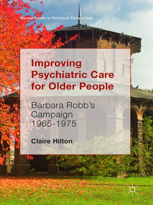 Title details for Improving Psychiatric Care for Older People by Claire Hilton - Available